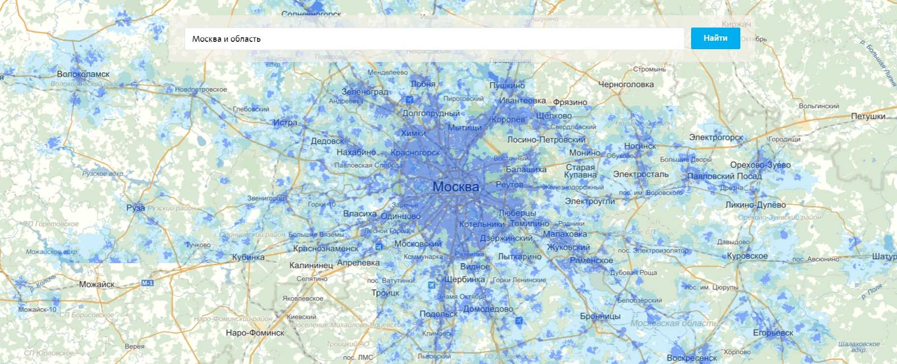 Зона покрытия йота в ленинградской. карта зон покрытия йота