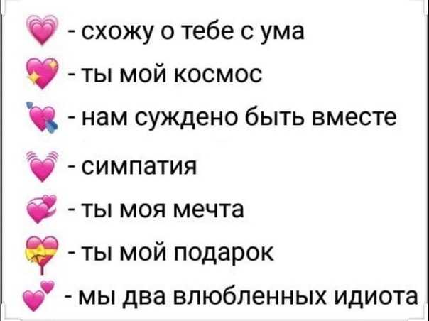 Значение смайликов в whatsapp (вотсапе) на русском языке.