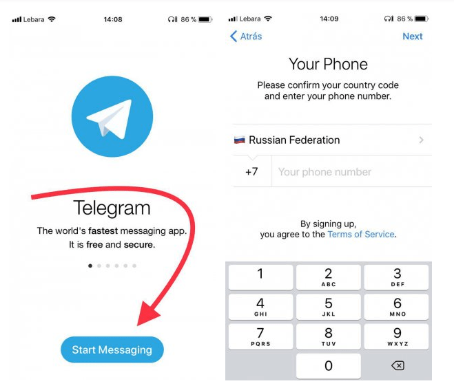 Как зарегистрироваться в телеграме: обходим блокировку
