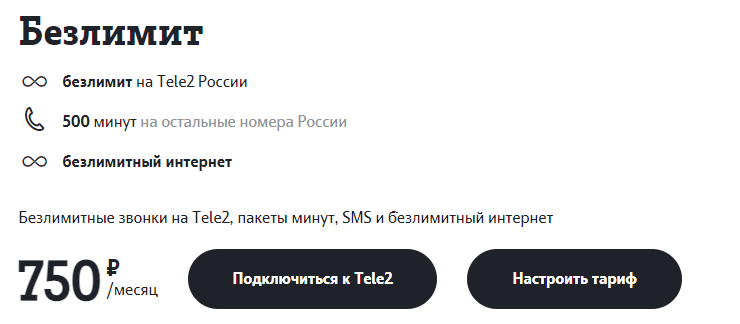 Sim карта для интернета tele2