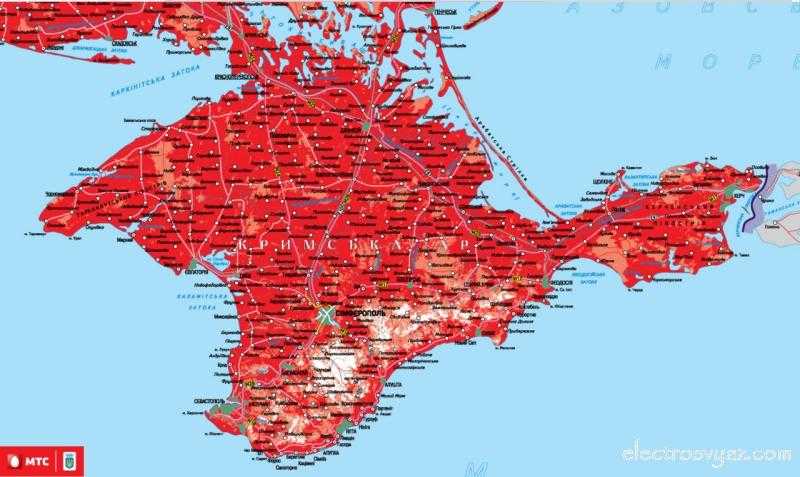 Карта покрытия волна мобайл в крыму