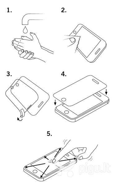Как наклеить защитное стекло на телефон в 5 шагов — инструкция